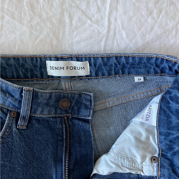 Denim forum Farrah High-Waist Blue Women's Jeans - Picture 8 of 8